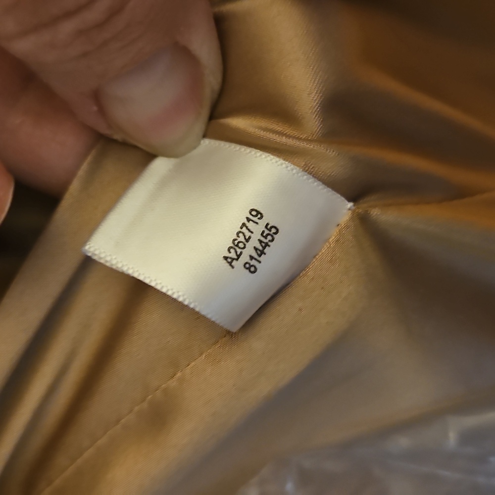 G.I.L.I. Convertable Genuine Leather Jacket Size 2 NWOT Blush/Tan (Fawn). - Picture 7 of 8